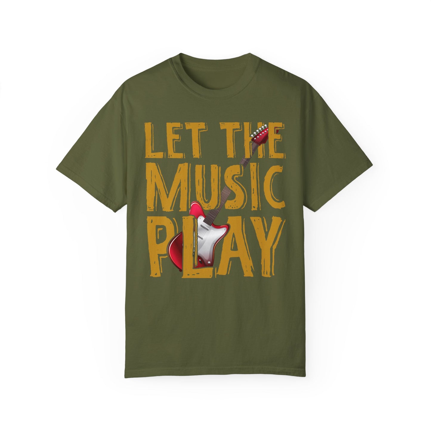 (Music)Unisex Garment-Dyed T-shirt