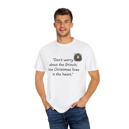 Camiseta unisex teñida en prenda