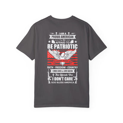 American Patriot Unisex Garment-Dyed T-shirt 5