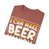 Unisex-T-Shirt aus stückgefärbtem Material