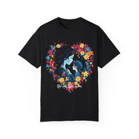 Camiseta unisex teñida con toque artístico (Madre)