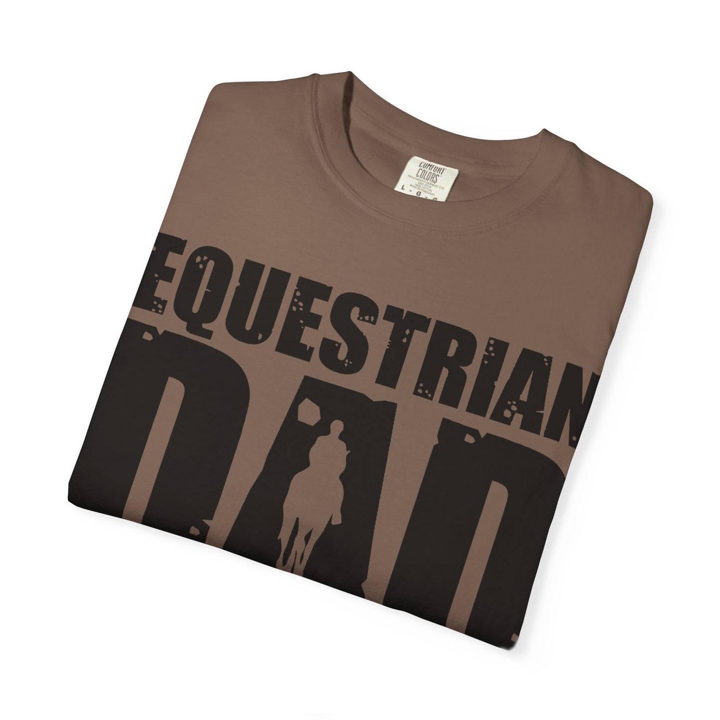 Camiseta para papá ecuestre, regalo único para el Día del Padre, regalo para amantes de los caballos, camiseta unisex informal, ropa para papá que monta a caballo