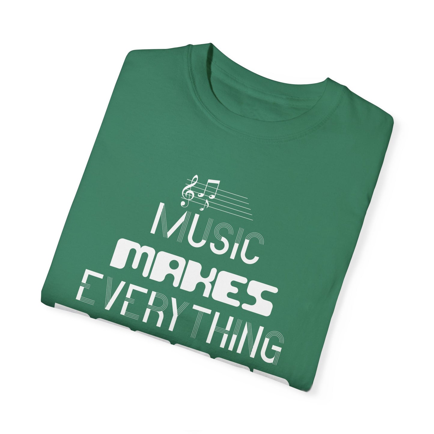 (Music)Unisex Garment-Dyed T-shirt