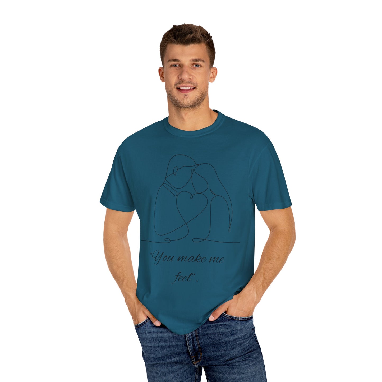 Valentine's Day Unisex Garment-Dyed T-shirt