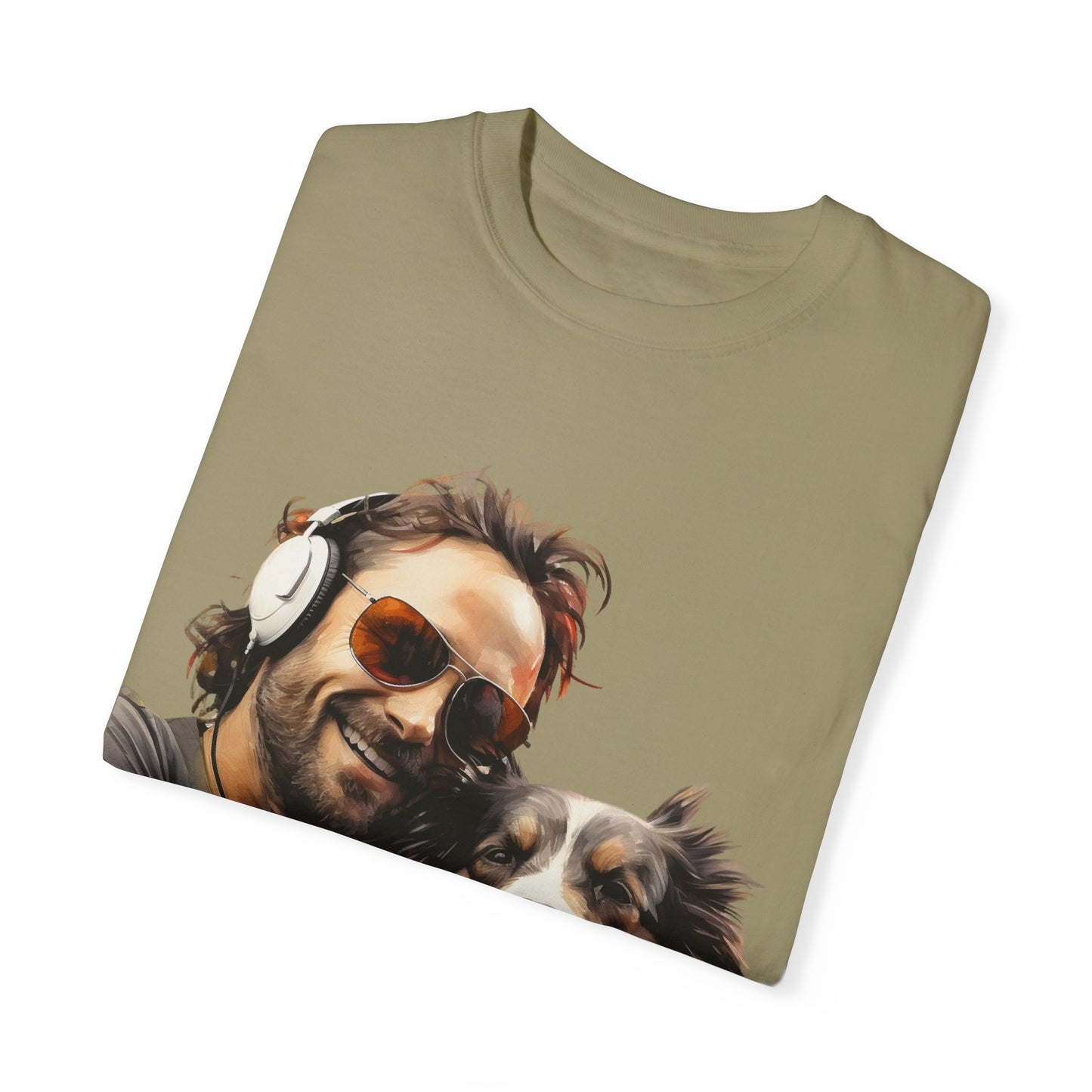 Artistic touch (Dogs) Unisex Garment-Dyed T-shirt