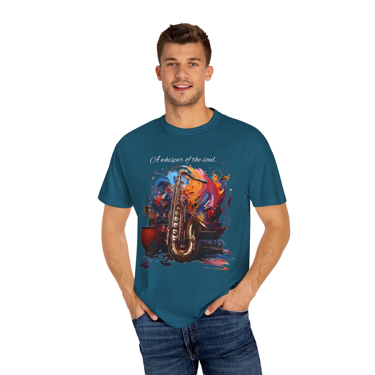 Artistic touch (Music) Unisex Garment-Dyed T-shirt