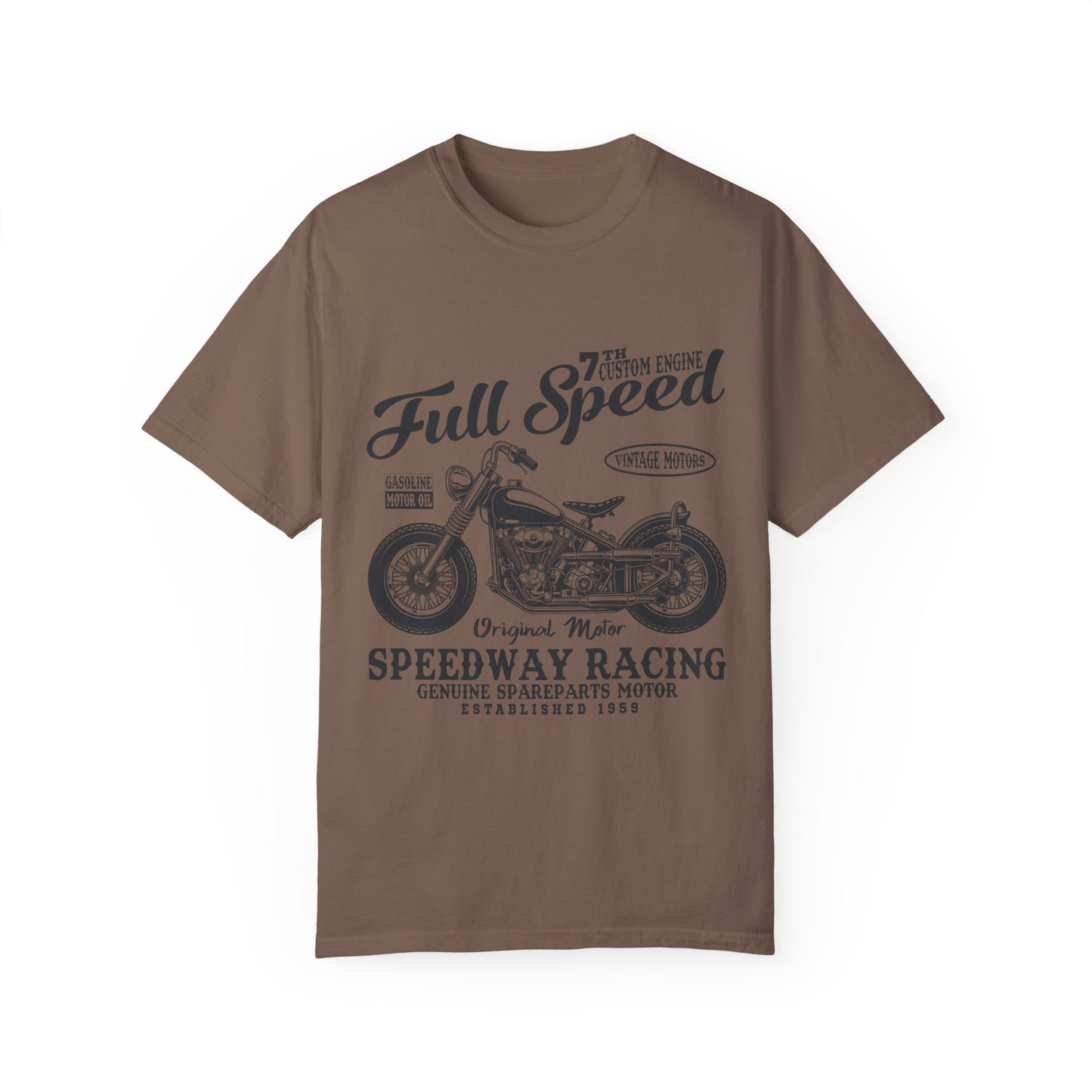 (Motorbike) Unisex Garment-Dyed T-shirt