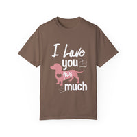 Camiseta unisex teñida en prenda