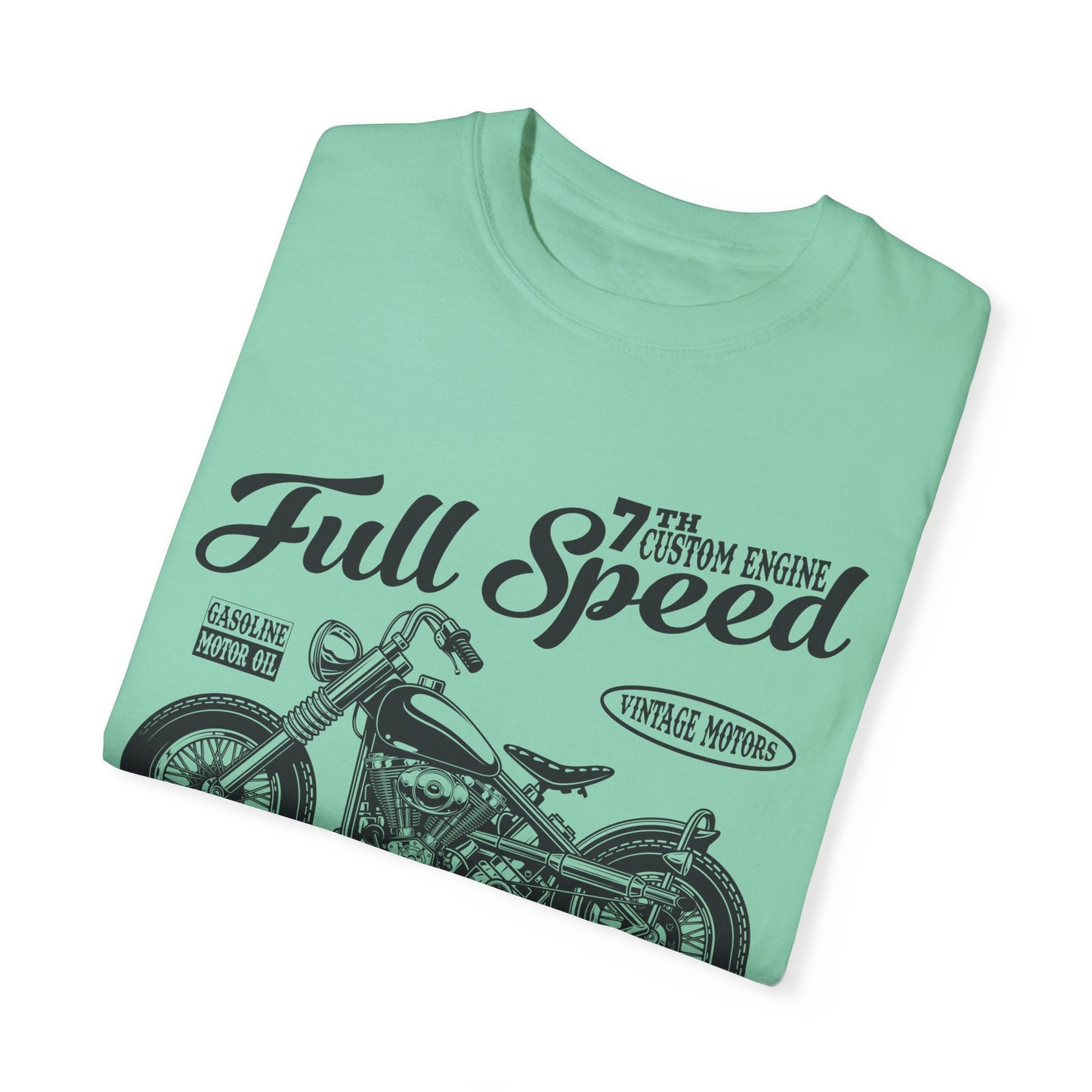 (Motorbike) Unisex Garment-Dyed T-shirt