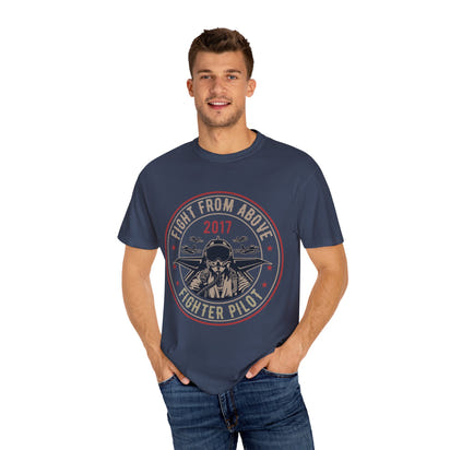 Militärisches Unisex-T-Shirt, stückgefärbt
