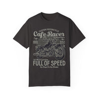 (Motorrad) Unisex-T-Shirt, stückgefärbt