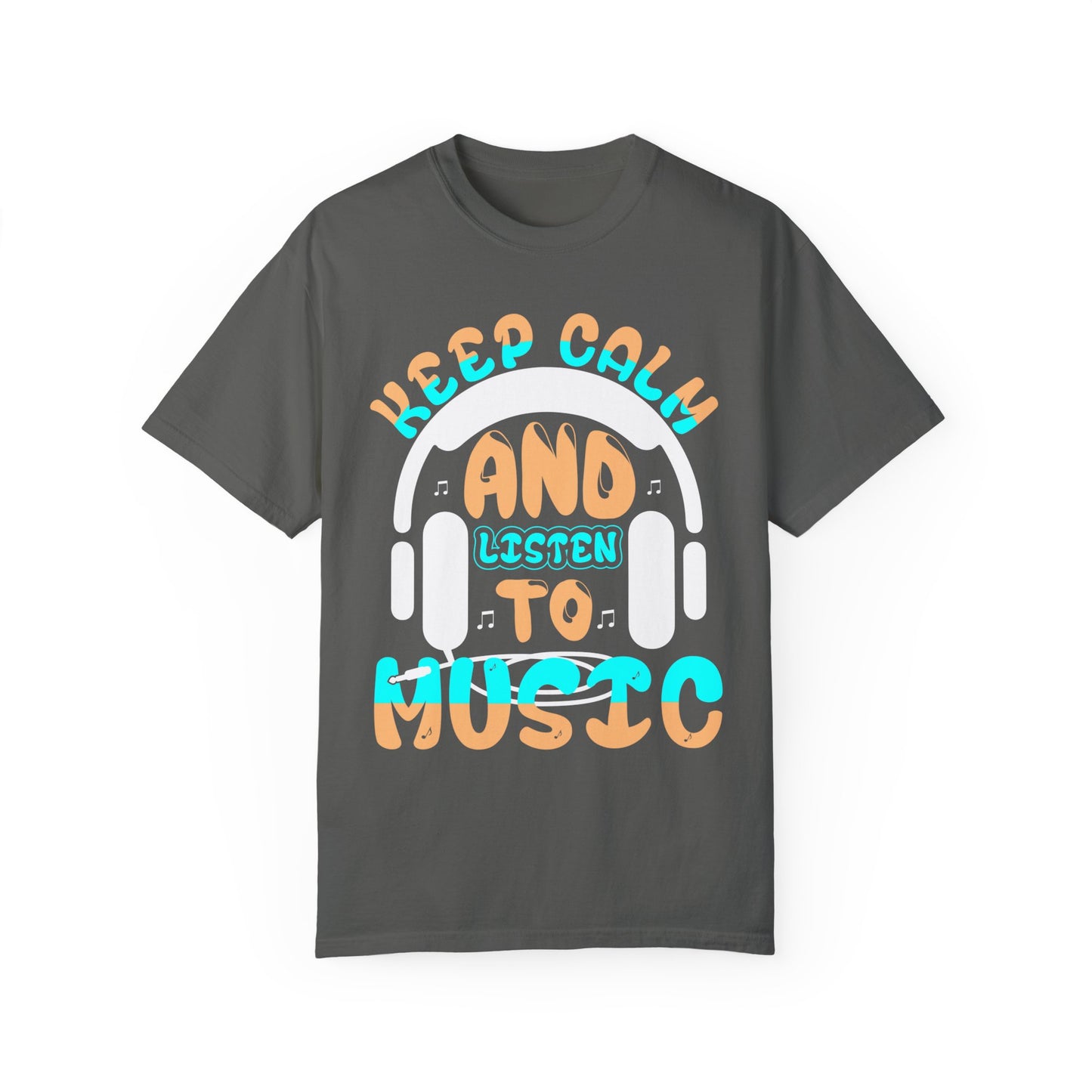 (Music)Unisex Garment-Dyed T-shirt