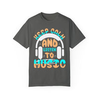 (Music)Unisex Garment-Dyed T-shirt