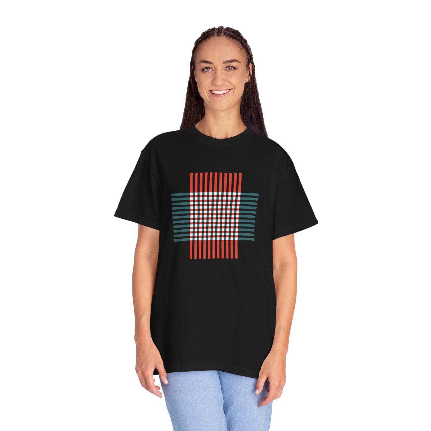 Geometry Unisex Garment-Dyed T-shirt