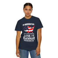 Militärisches Unisex-T-Shirt, stückgefärbt