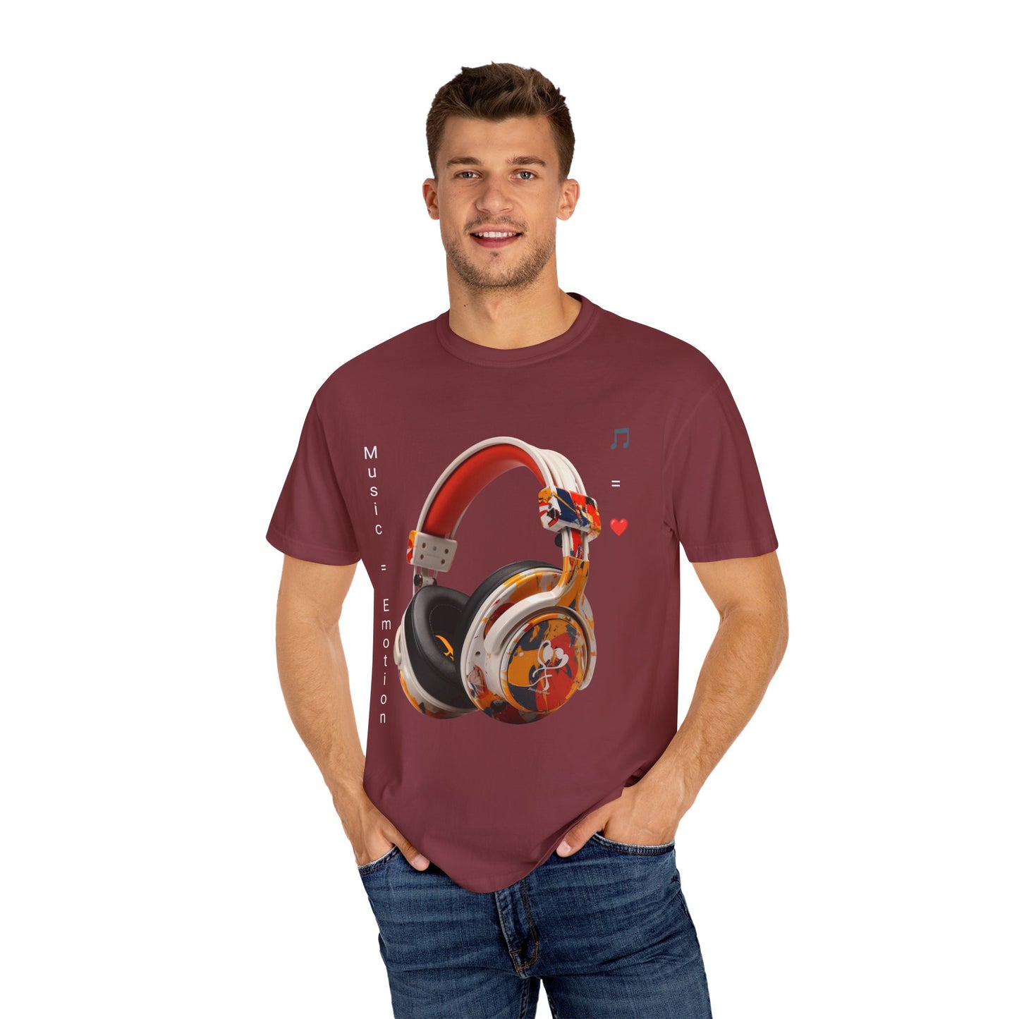 Artistic touch (Music) Unisex Garment-Dyed T-shirt