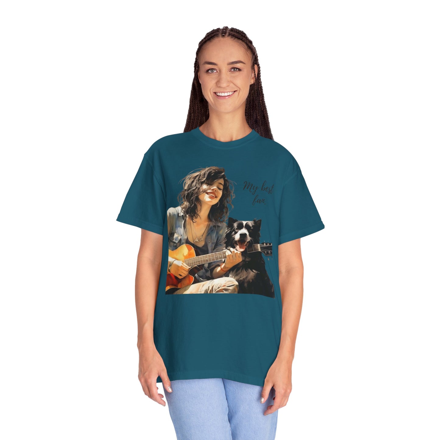 Artistic Touch (Dogs) Unisex Garment-Dyed T-shirt