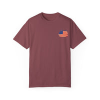 American Patriot Unisex Garment-Dyed T-shirt 9