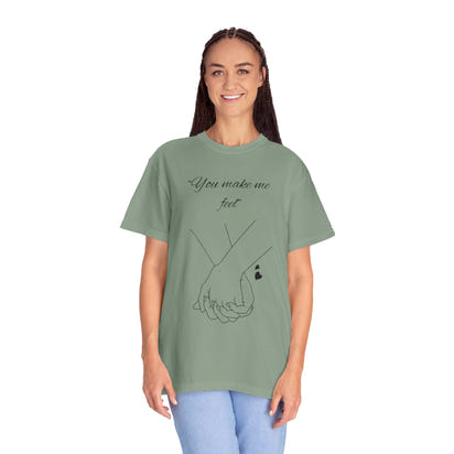 Camiseta unisex teñida para San Valentín