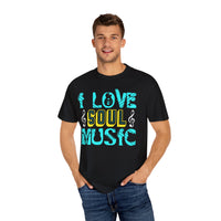 (Música)Camiseta unisex teñida en prenda