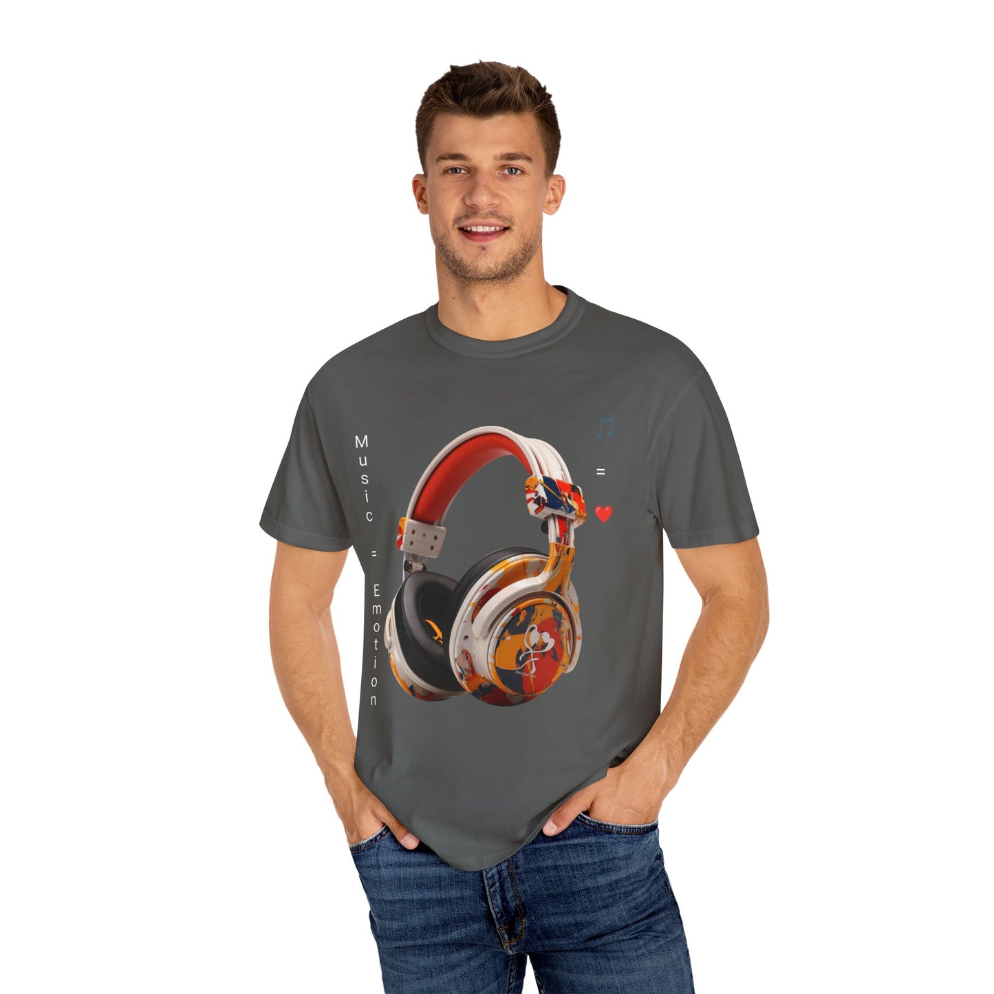 Artistic touch (Music) Unisex Garment-Dyed T-shirt