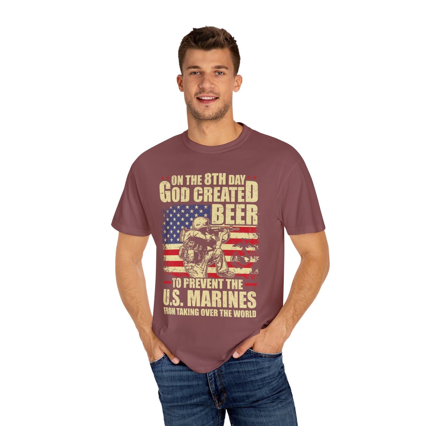 Military Unisex Garment-Dyed T-shirt