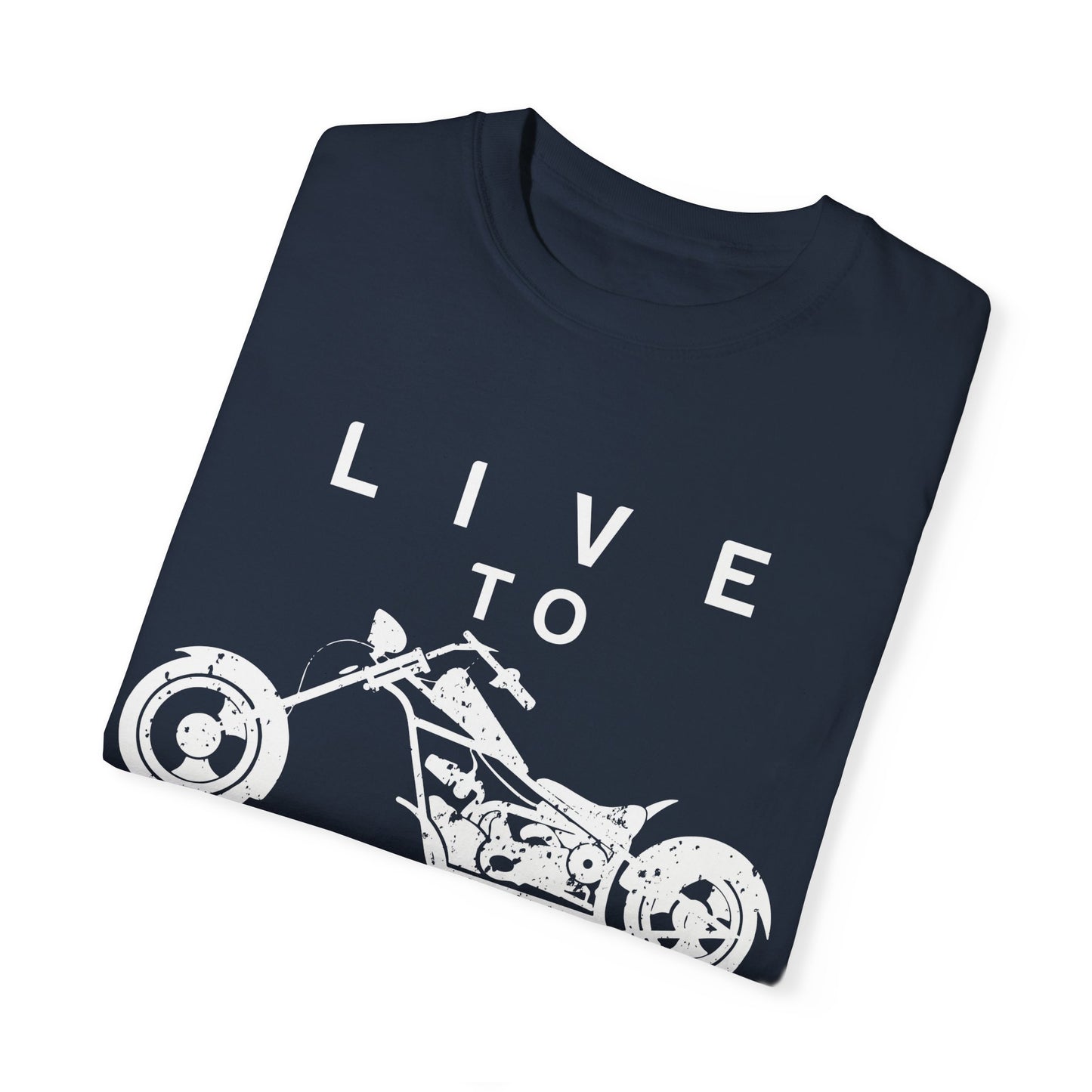 (Motorbike) Unisex Garment-Dyed T-shirt