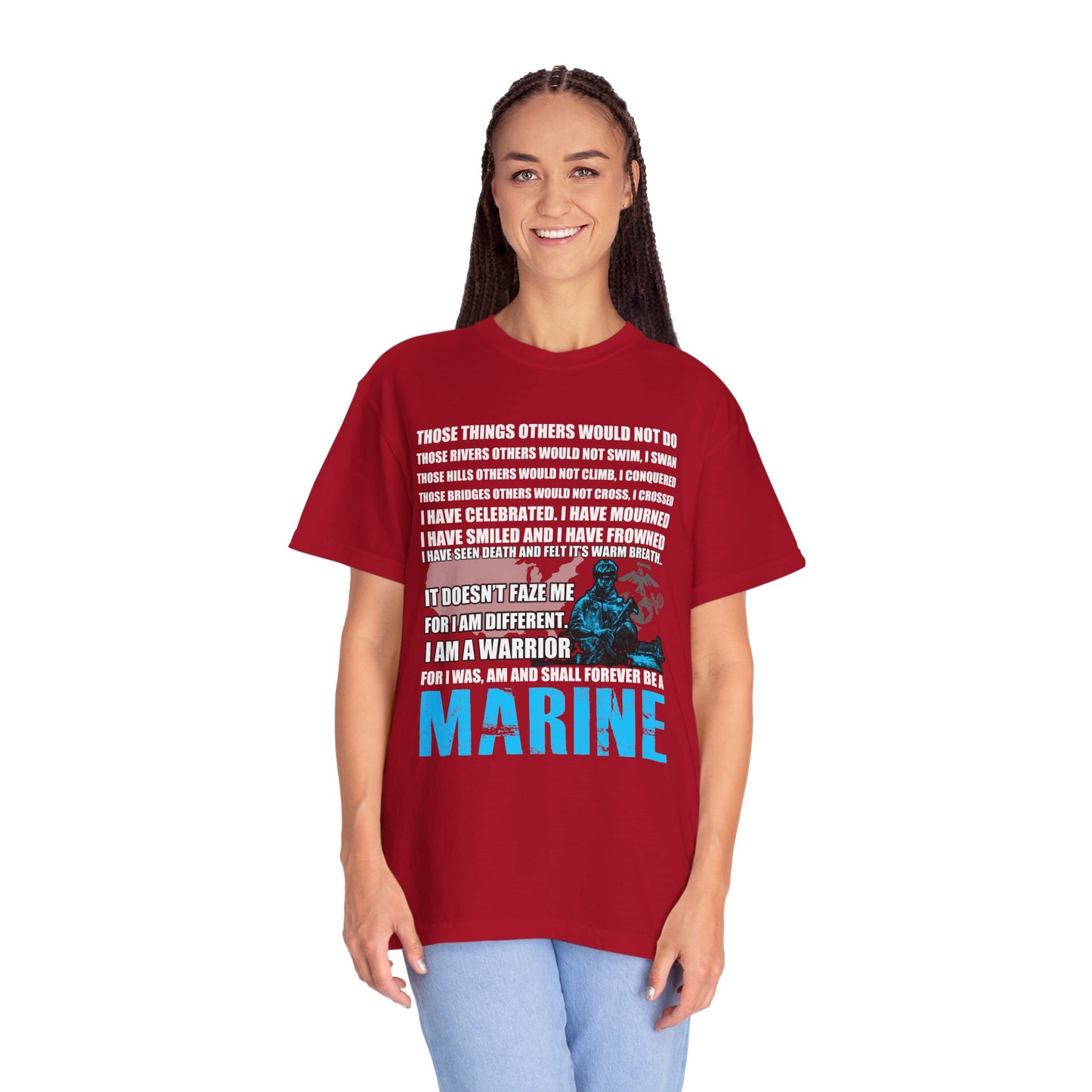 Military Unisex Garment-Dyed T-shirt