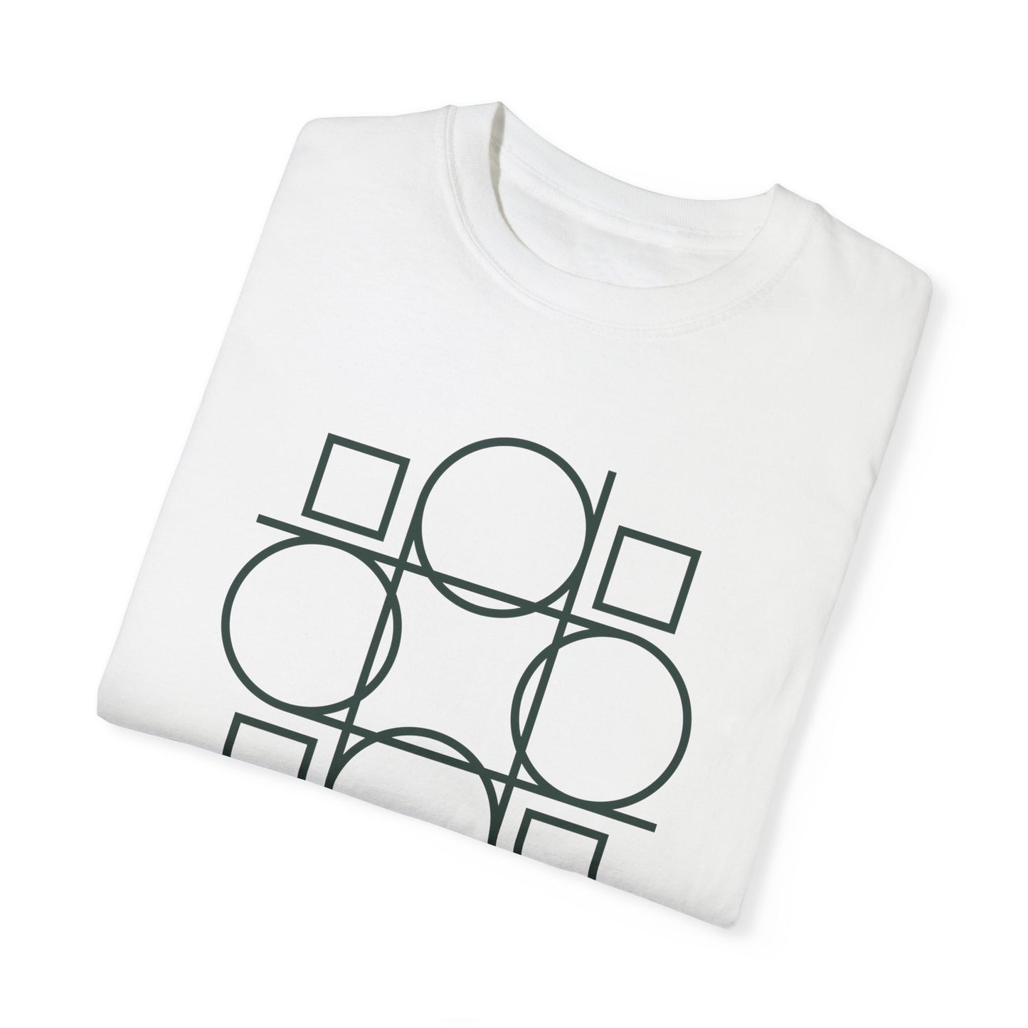 Geometry Unisex Garment-Dyed T-shirt