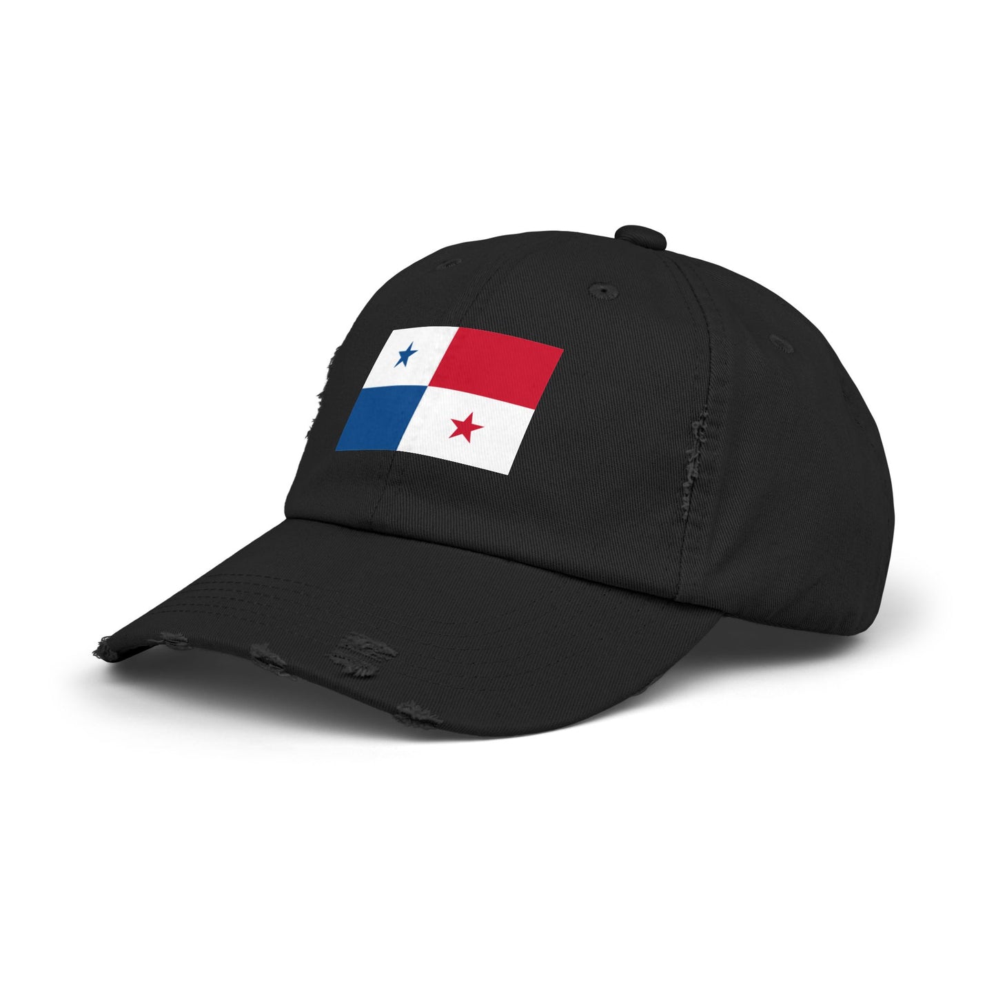 Panama-Flagge-Cap im Used-Look, Unisex-Freizeitmütze, Outdoor-Ausrüstung, Geschenk für Reisende, Sommeraccessoire, Sportmütze