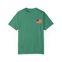American Patriot Unisex Garment-Dyed T-shirt 1