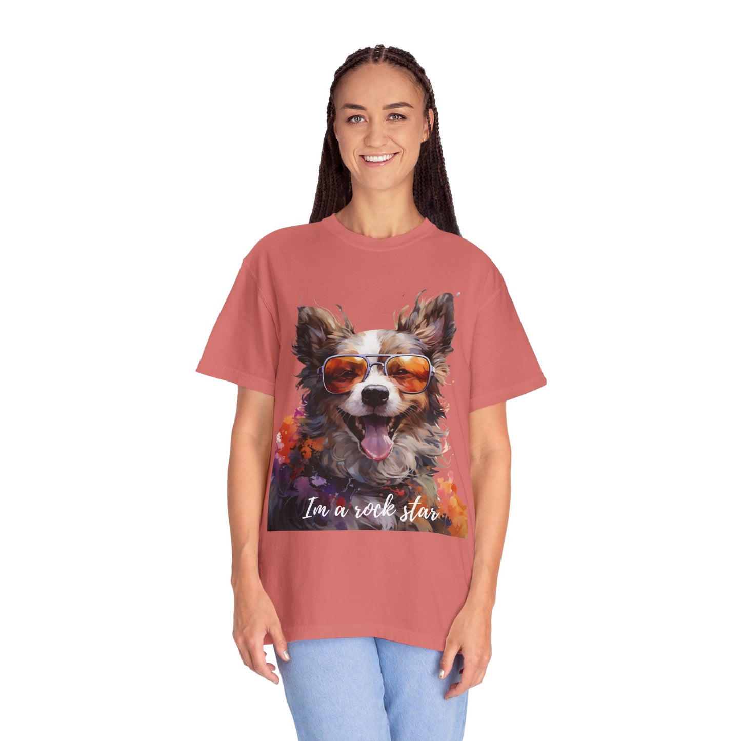 Artistic touch (Dogs) Unisex Garment-Dyed T-shirt