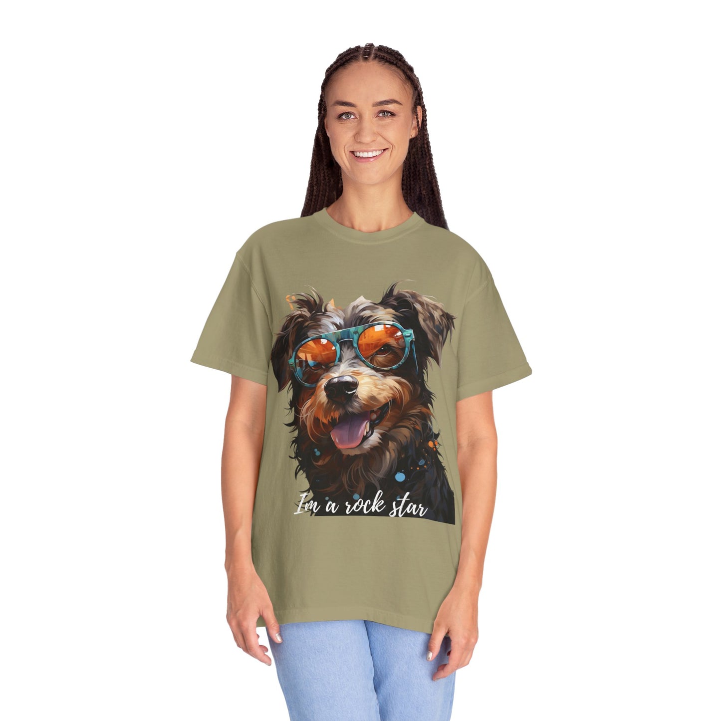 Artistic touch (Dogs) Unisex Garment-Dyed T-shirt