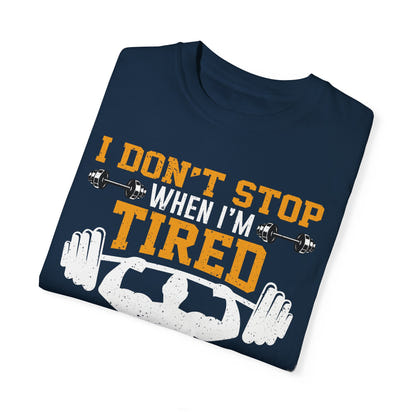 Camiseta unisex teñida en prenda