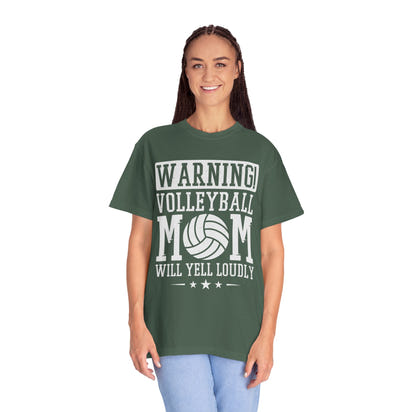 ¡Atención! Camiseta unisex para mamás de voleibol: el regalo perfecto para mamás deportistas.