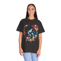 Camiseta unisex teñida con toque artístico (Madre)