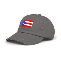 Puerto-Rico-Cap im Used-Look | Unisex-Cap | Lässige Sommermütze | Outdoor-Ausrüstung | Flaggenmütze | Perfektes Geschenk für die Feiertage