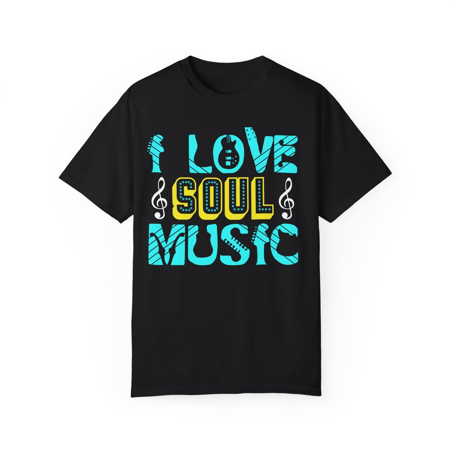 (Music)Unisex Garment-Dyed T-shirt