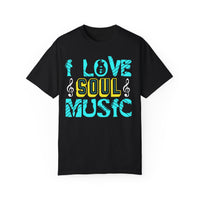 (Música)Camiseta unisex teñida en prenda