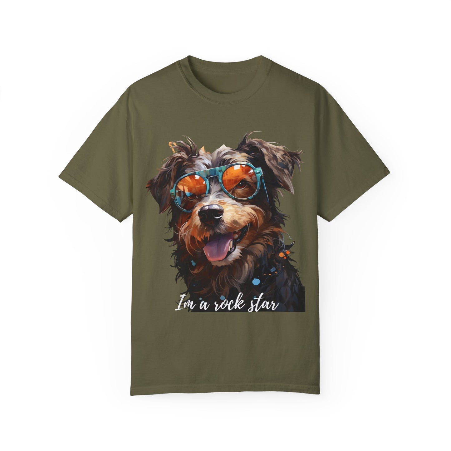 Artistic touch (Dogs) Unisex Garment-Dyed T-shirt