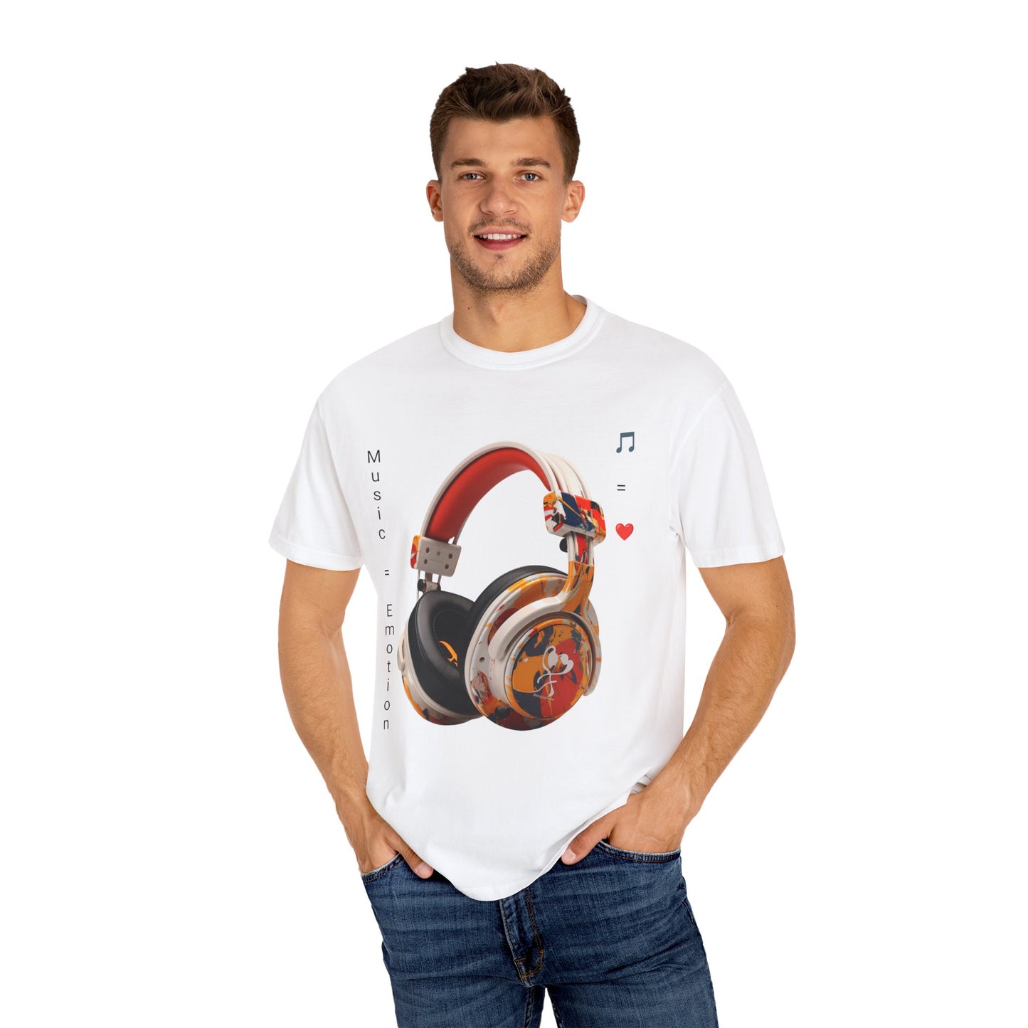 Artistic touch (Music) Unisex Garment-Dyed T-shirt