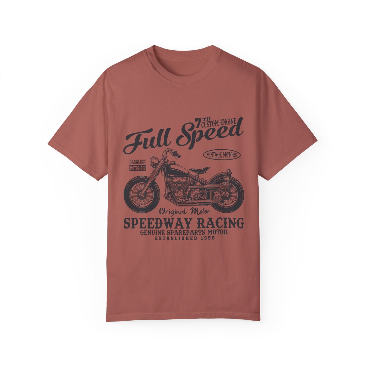 (Motorbike) Unisex Garment-Dyed T-shirt