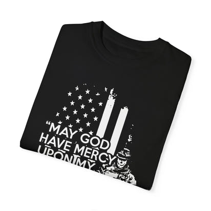 Militärisches Unisex-T-Shirt, stückgefärbt