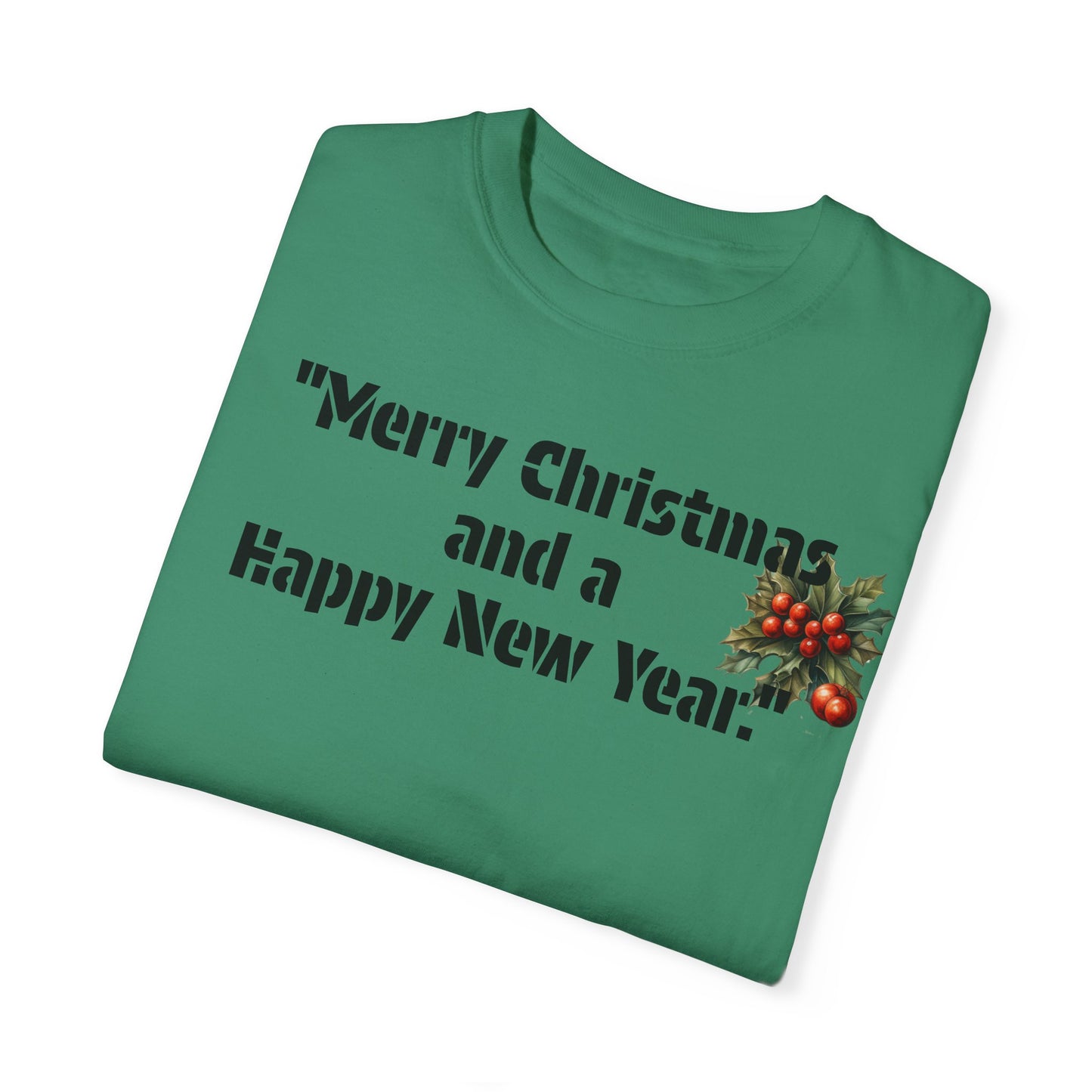 Christmas Unisex Garment-Dyed T-shirt 2