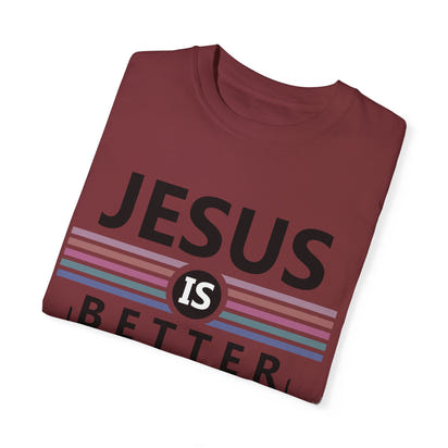 Cristian Unisex Stückgefärbtes T-Shirt