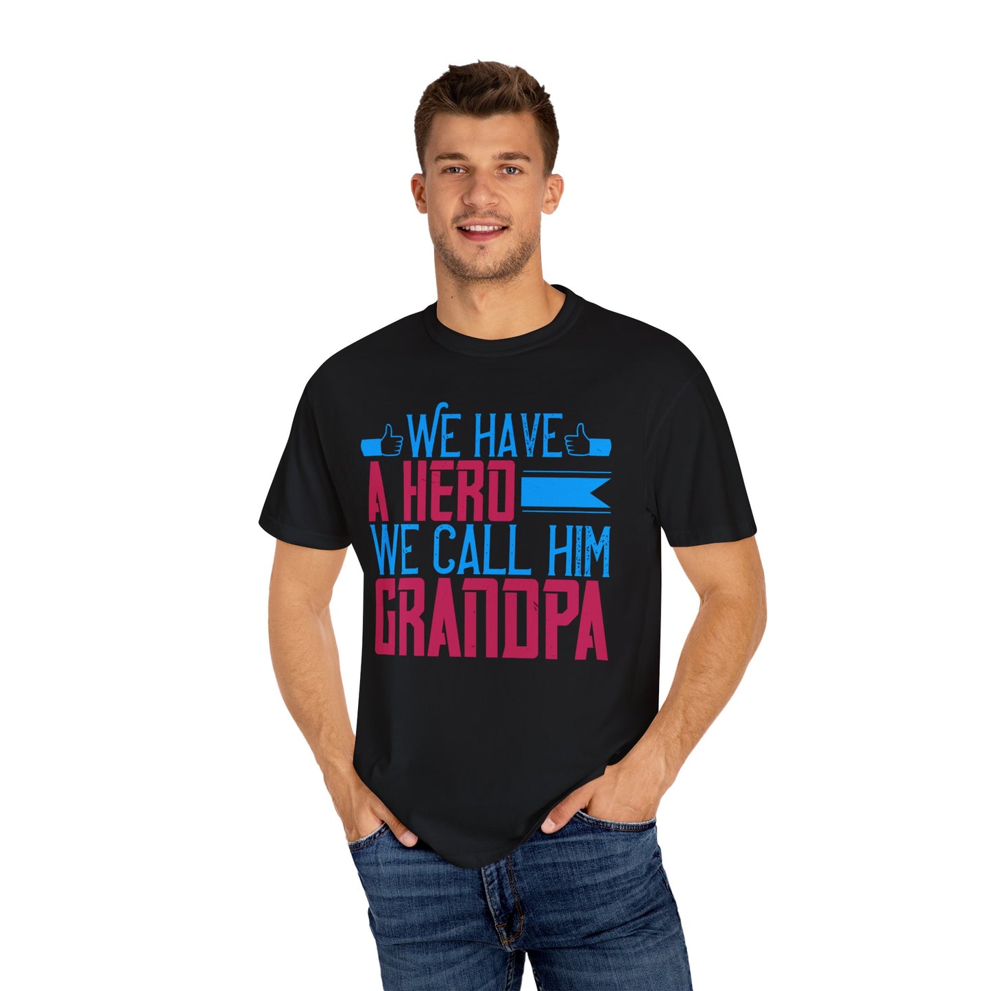 (Grandfather) Unisex Garment-Dyed T-shirt