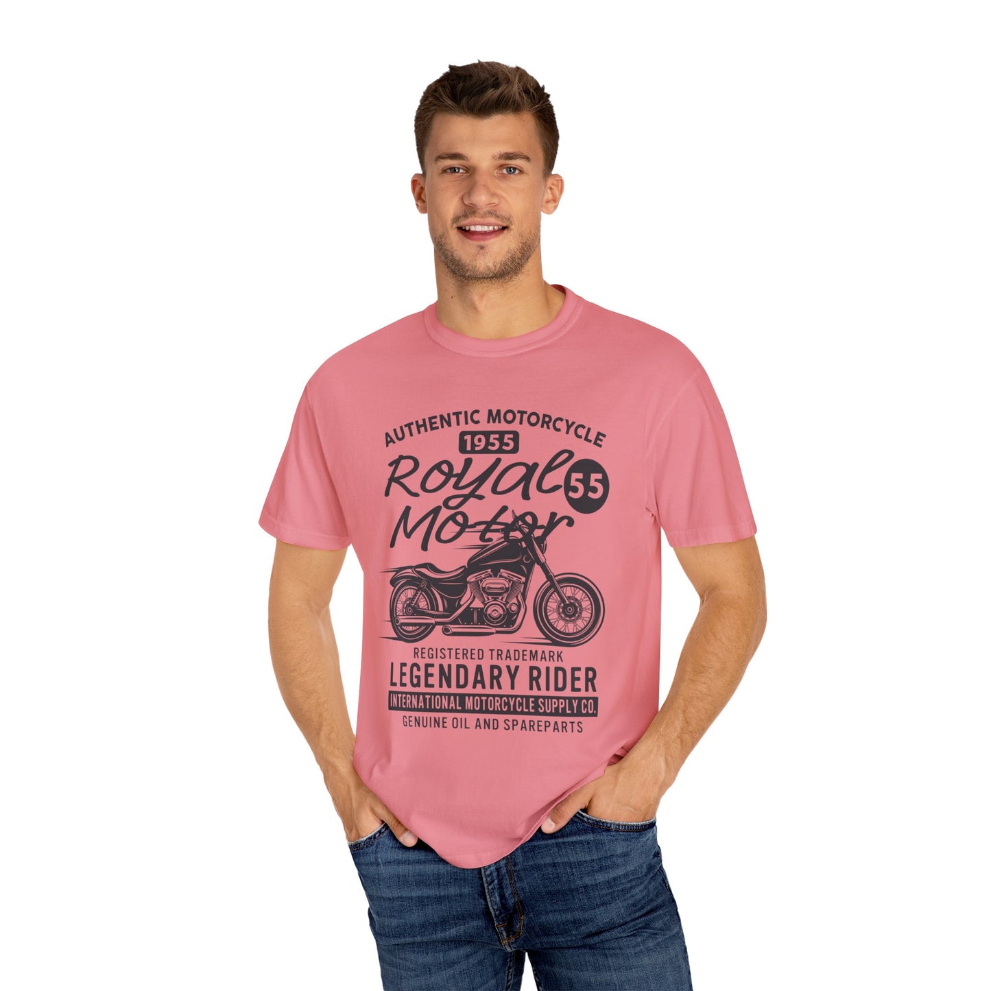 (Motorbike) Unisex Garment-Dyed T-shirt