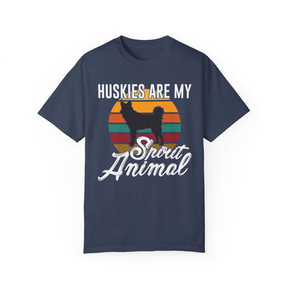 Camiseta unisex teñida en prenda