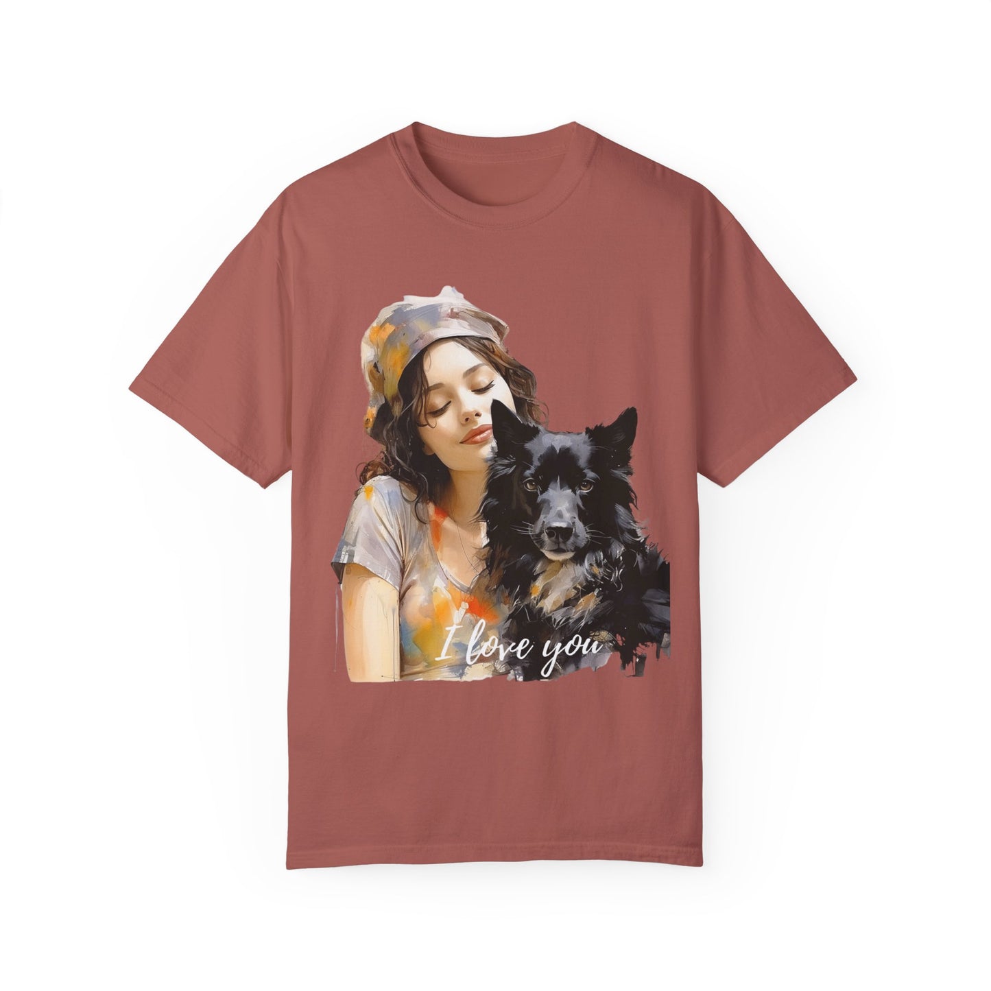 Artistic touch (Dogs) Unisex Garment-Dyed T-shirt