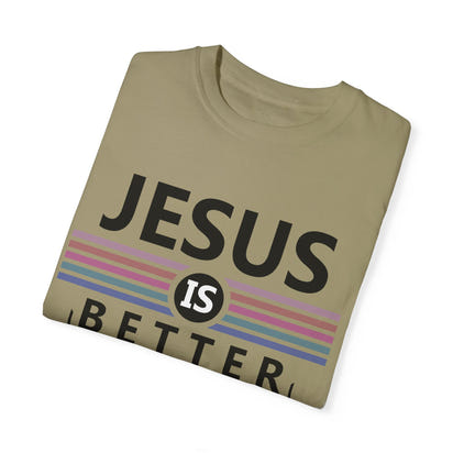 Cristian Unisex Stückgefärbtes T-Shirt